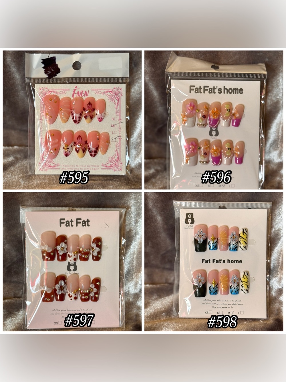 💅#595-598…See description✨Price is for *ONE!